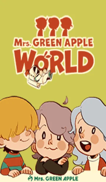[LINE着せ替え] Mrs. GREEN APPLE WORLDの画像1