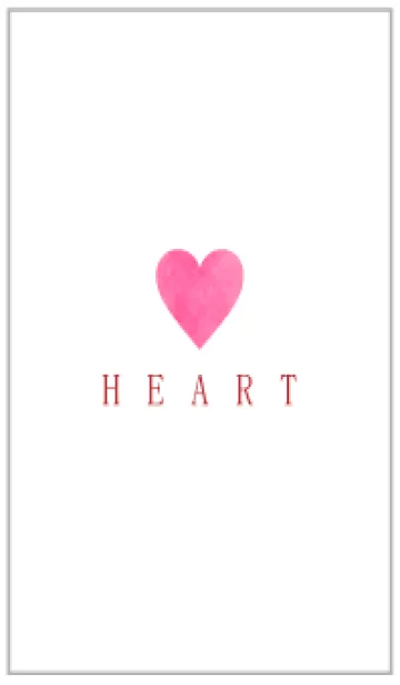 [LINE着せ替え] watercolor pink-HEART 99の画像1