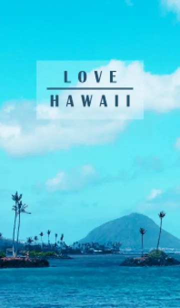 [LINE着せ替え] I LOVE HAWAII - MEKYM 7の画像1