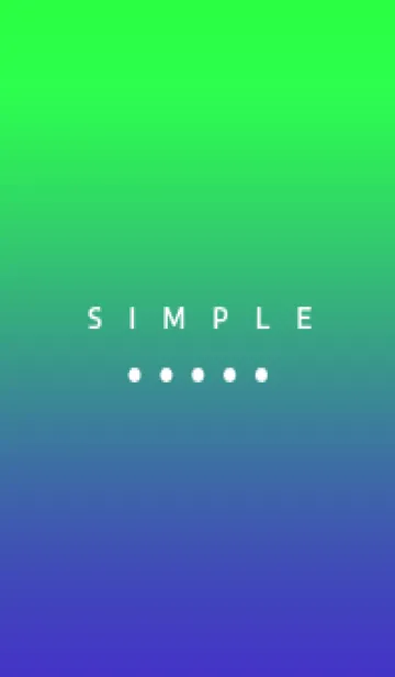 シンプル ミニドット グラデーション 2のLINE着せ替え