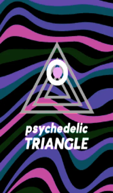 [LINE着せ替え] サイケデリック トライアングル 306の画像1