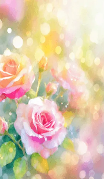 [LINE着せ替え] 薔薇(バラ)の花の着せかえ(R1406)の画像1