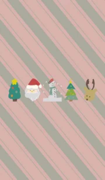 [LINE着せ替え] 冬の着せかえ～クリスマス2～の画像1