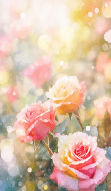 [LINE着せ替え] 薔薇(バラ)の花の着せかえ(R1417)の画像1