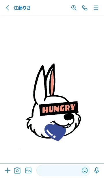 [LINE着せ替え] ハングリーラビット .31の画像2