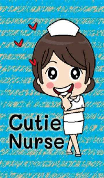 [LINE着せ替え] A Cutie Nurse V.2の画像1