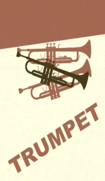 [LINE着せ替え] Trumpet CLR 墨色の画像1