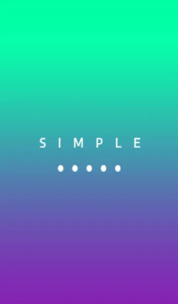 [LINE着せ替え] シンプル ミニドット グラデーション 3の画像1