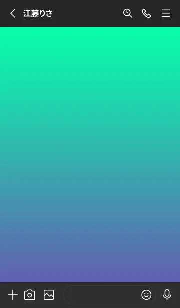 [LINE着せ替え] シンプル ミニドット グラデーション 3の画像2