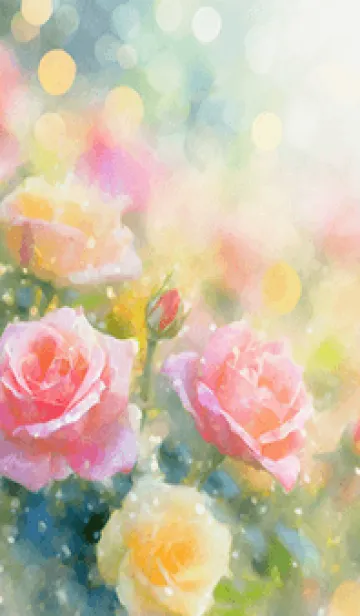 [LINE着せ替え] 薔薇(バラ)の花の着せかえ(R1425)の画像1