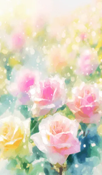 [LINE着せ替え] 薔薇(バラ)の花の着せかえ(R1421)の画像1