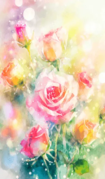 [LINE着せ替え] 薔薇(バラ)の花の着せかえ(R1432)の画像1