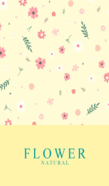 FLOWER YELLOW - NATURAL-45の着せ替えメイン画像