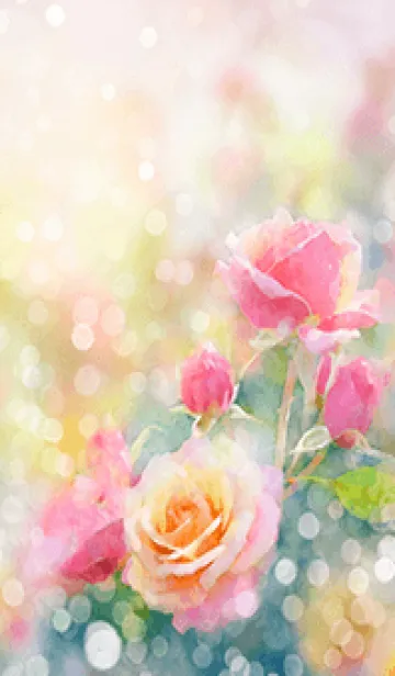 [LINE着せ替え] 薔薇(バラ)の花の着せかえ(R1439)の画像1