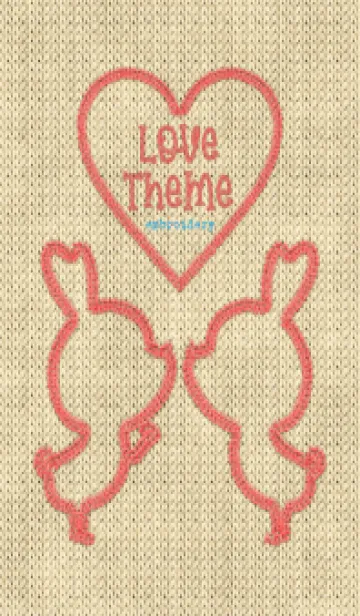 [LINE着せ替え] Love Theme Embroidery 40の画像1