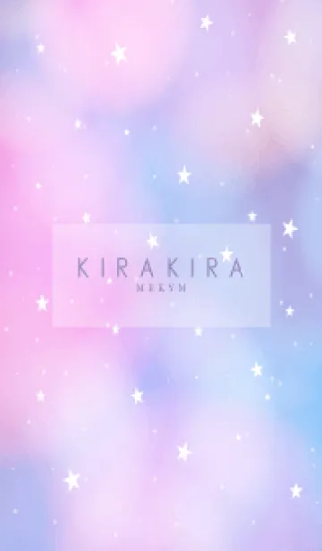 [LINE着せ替え] YUMEKAWAII - KIRAKIRA STAR PURPLE 6の画像1