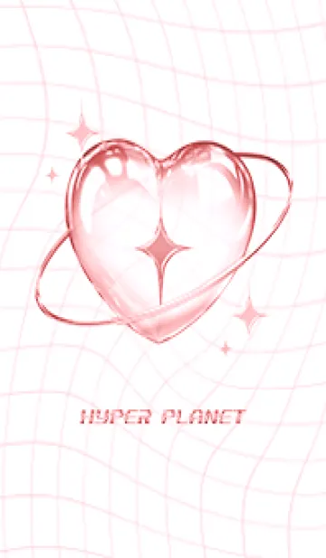 [LINE着せ替え] BUBBLE & RING - レッドの画像1