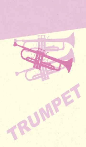 [LINE着せ替え] Trumpet CLR オーキッドピンクの画像1