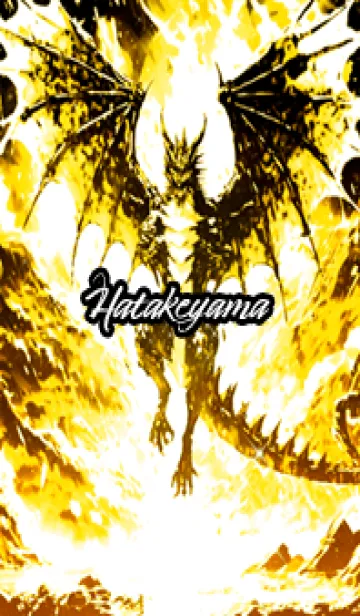 [LINE着せ替え] はたけやまの金運上昇♪金龍着せかえの画像1