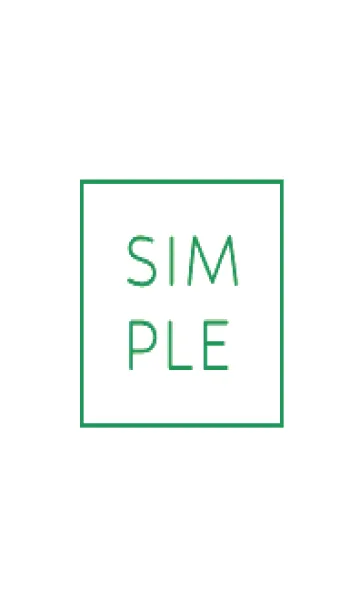 [LINE着せ替え] シンプル アイコン .65の画像1