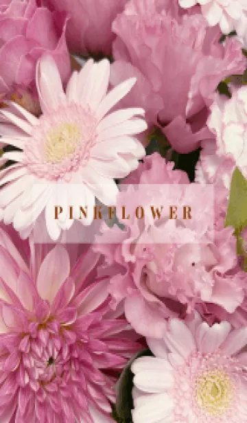 [LINE着せ替え] PINK FLOWER -NATURAL-56の画像1