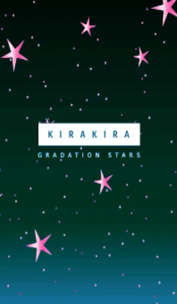 [LINE着せ替え] キラキラ ‐グラデーション・スター 117の画像1