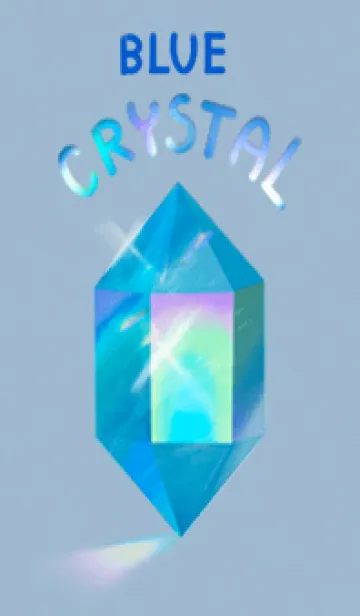 [LINE着せ替え] BLUE CRYSTALSの画像1
