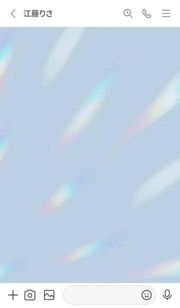 [LINE着せ替え] BLUE CRYSTALSの画像2