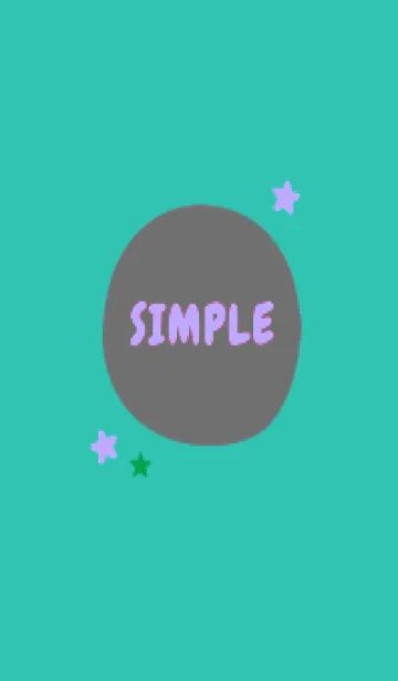 [LINE着せ替え] シンプル カラー スター 174の画像1