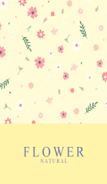 [LINE着せ替え] FLOWER YELLOW - NATURAL-46の画像1