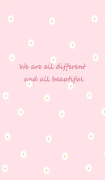 [LINE着せ替え] Daisy (naturalpink)の画像1