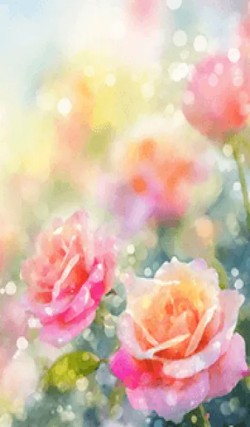 [LINE着せ替え] 薔薇(バラ)の花の着せかえ(R1482)の画像1