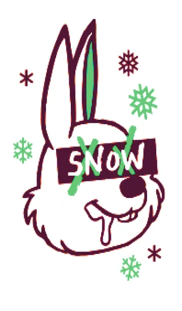 [LINE着せ替え] スノーラビット .38の画像1