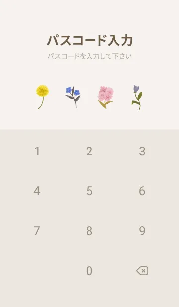 [LINE着せ替え] Floral Print (pink)の画像4