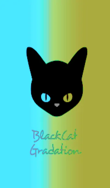 [LINE着せ替え] ブラック キャット 244の画像1