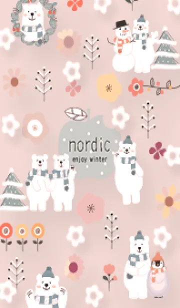 [LINE着せ替え] babypink♡花が舞う09_1の画像1