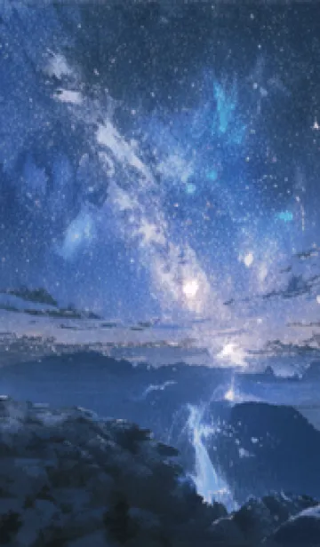 銀河の冬空 #MaA23。nの着せ替えメイン画像