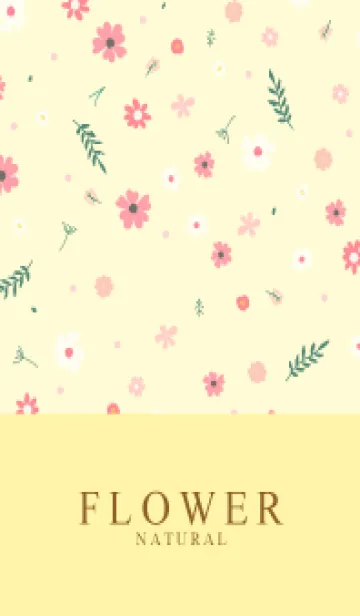 [LINE着せ替え] FLOWER YELLOW - NATURAL-47の画像1
