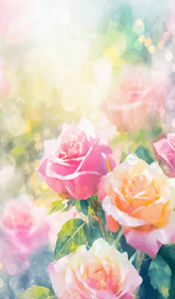 [LINE着せ替え] 薔薇(バラ)の花の着せかえ(R1519)の画像1