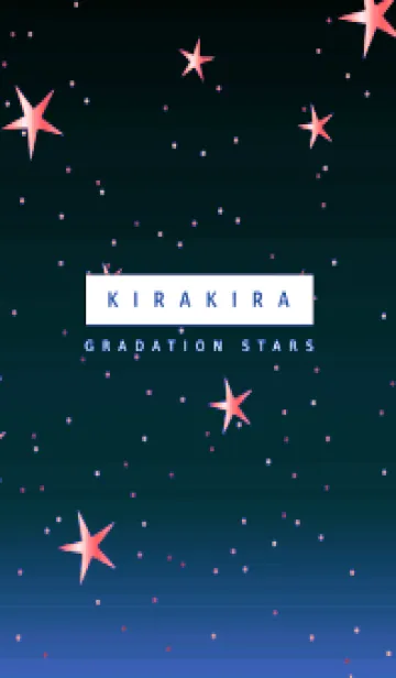 [LINE着せ替え] キラキラ ‐グラデーション・スター 118の画像1