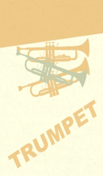 [LINE着せ替え] Trumpet CLR ペールサローの画像1
