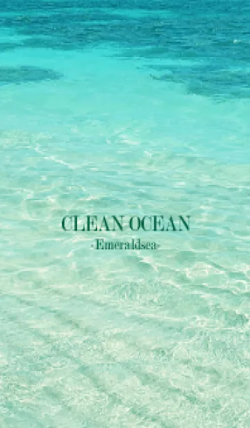 [LINE着せ替え] CLEAN OCEAN-Emerald sea HAWAII 14の画像1