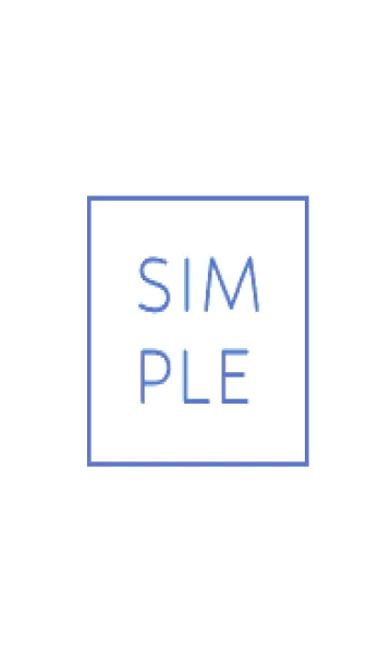 [LINE着せ替え] シンプル アイコン.68の画像1