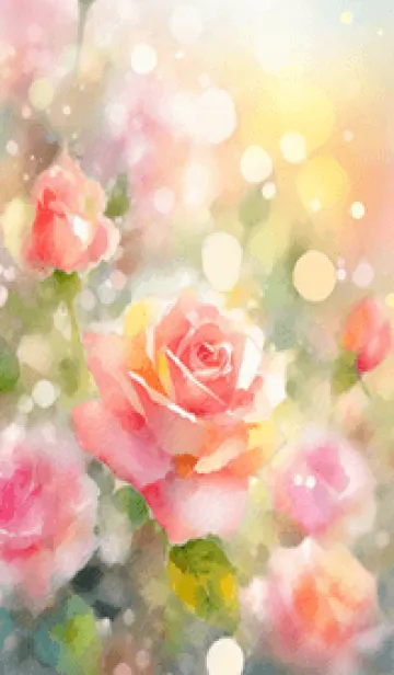 [LINE着せ替え] 薔薇(バラ)の花の着せかえ(R1544)の画像1