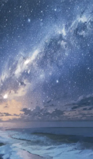 [LINE着せ替え] 銀河の冬空 #MaB13。の画像1