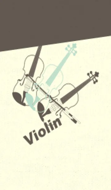 [LINE着せ替え] Violin 3カラー オパールグリーンの画像1