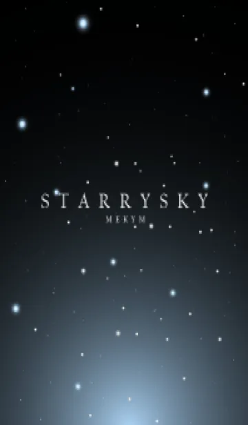 [LINE着せ替え] BLACK-STARRY SKY STAR 29の画像1