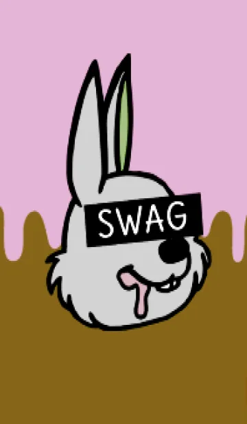 [LINE着せ替え] スワッグ ラビット 40の画像1