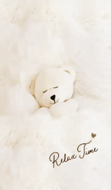 [LINE着せ替え] beige♡寝るの幸せ05_1の画像1