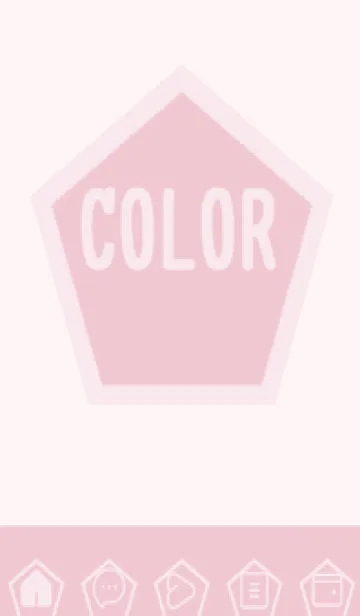 [LINE着せ替え] pink color I50の画像1